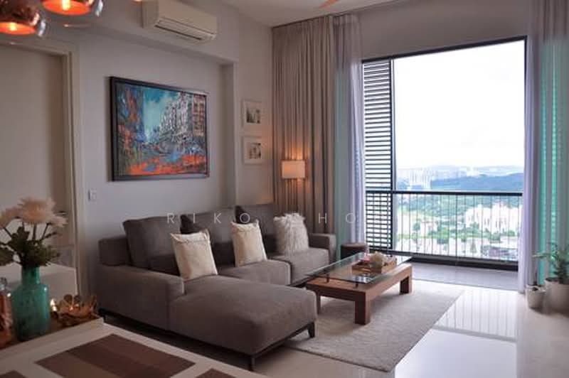 Servis Apartment untuk Dijual di Vogue Suites One - Riko Choo - Living Room - PropertyGuru.com.my