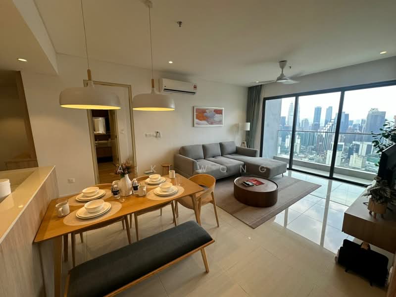 Servis Apartment untuk Disewa di Mitsui Serviced Suites - Aiki Wong - Living Room - PropertyGuru.com.my