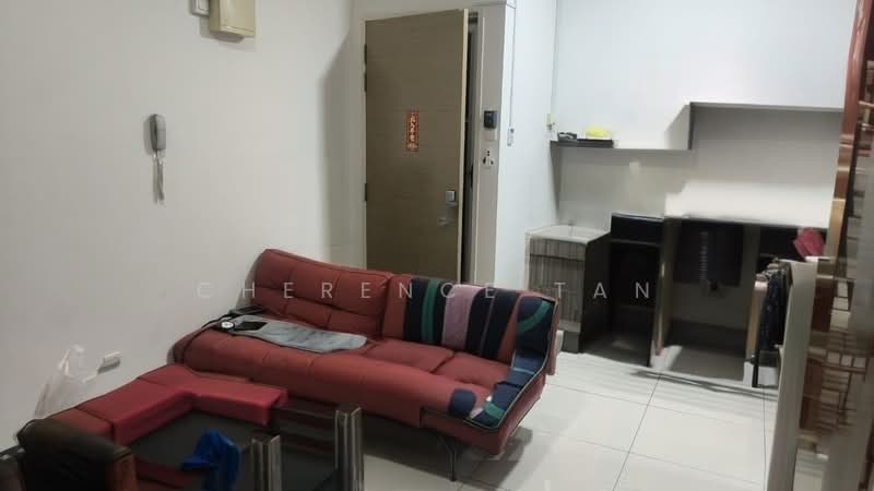 Service Residence for Sale at Skypod Residence - Cherence Tan - Living Room - PropertyGuru.com.my