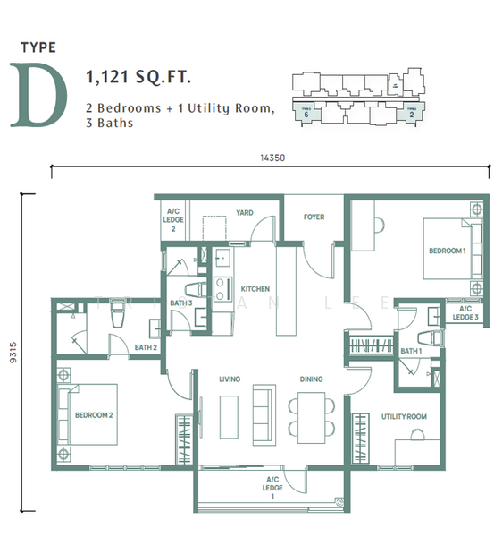 Kondominium untuk Dijual di Mahogany Residences - Tristan Lee - PropertyGuru.com.my