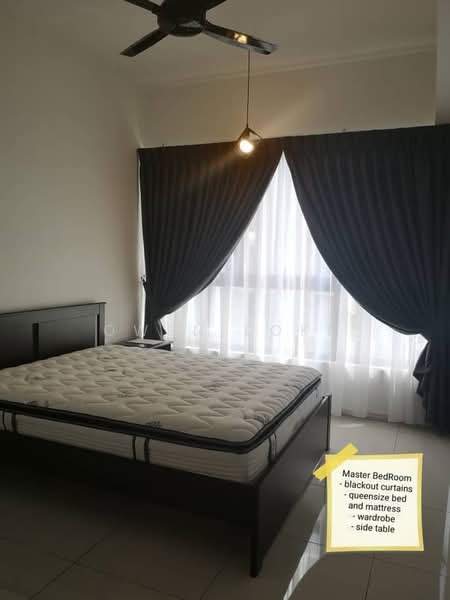 Servis Apartment untuk Disewa di D'sara Sentral - Owen Loke - Master Bedroom - PropertyGuru.com.my