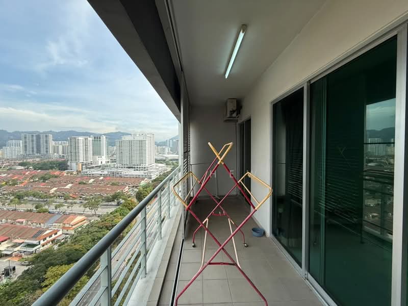 Kondominium untuk Disewa di Elit Heights @ Bayan City - Ben Hew - Balcony - PropertyGuru.com.my