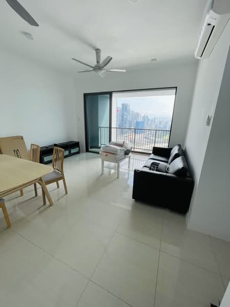 Condominium for Rent at One Cochrane Residence - Alan Hong - Living Room - PropertyGuru.com.my