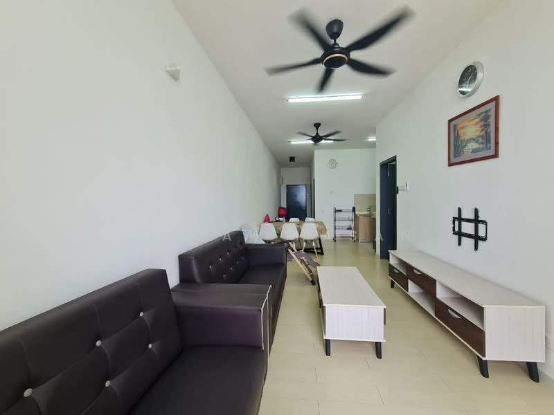 Apartment for Sale at Selangorku Pr1ma Lakefront Homes - Azizah Hasan - Living Room - PropertyGuru.com.my