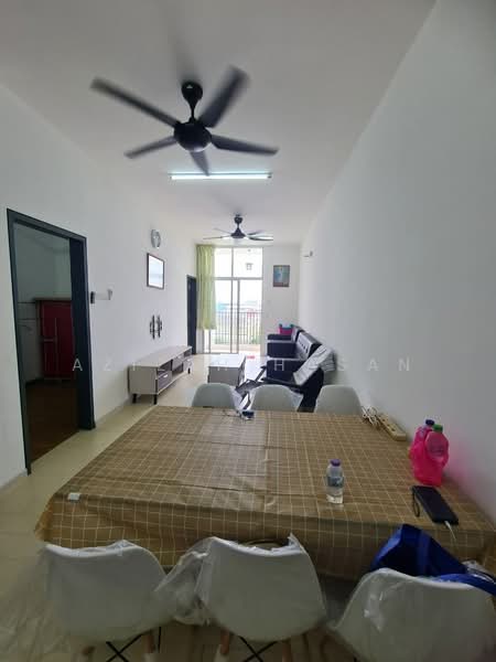 Apartment for Sale at Selangorku Pr1ma Lakefront Homes - Azizah Hasan - Living Room - PropertyGuru.com.my