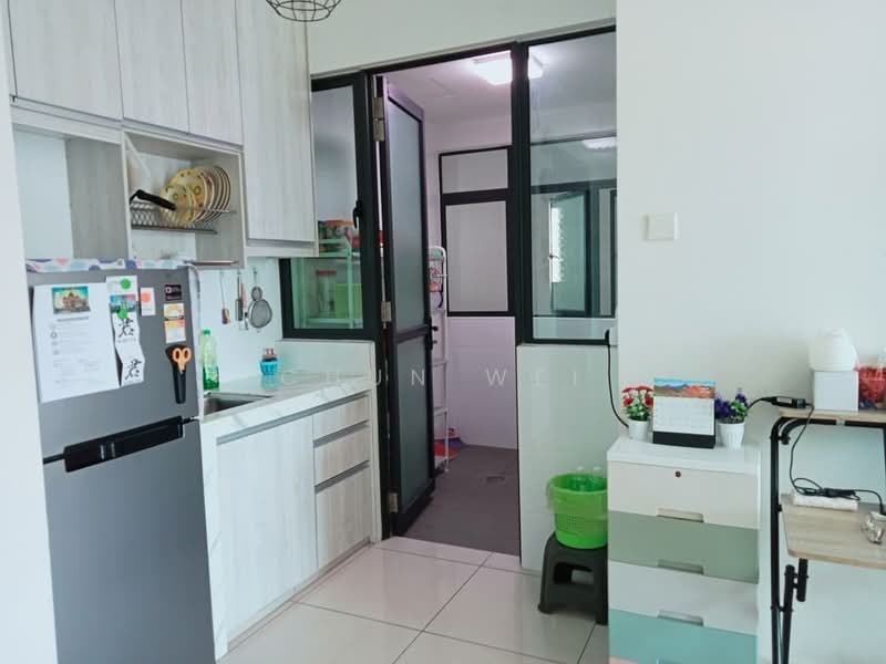 Service Residence for Rent at KL Traders Square - Chun Wei - Kitchen - PropertyGuru.com.my