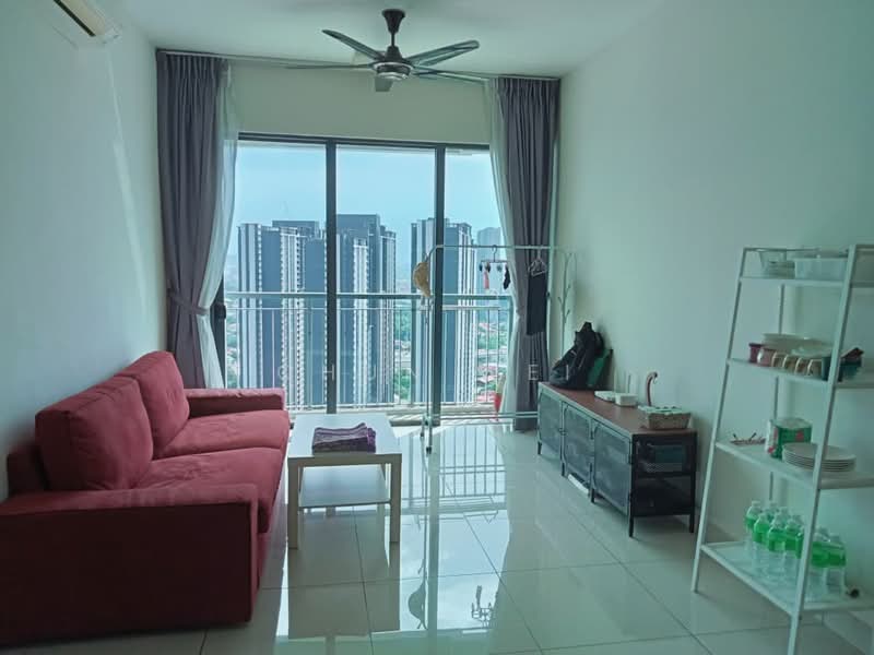 Service Residence for Rent at KL Traders Square - Chun Wei - Living Room - PropertyGuru.com.my