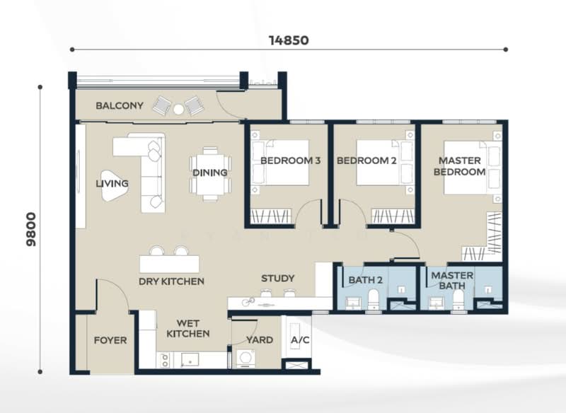 Kondominium untuk Dijual di SkyVogue - Ryan Teo - PropertyGuru.com.my