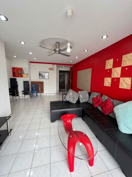 Condominium for Sale at Menara Menjalara - Jennifer Tee - Living Room - PropertyGuru.com.my
