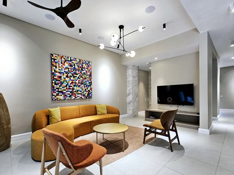 Townhouse for Sale in Bukit Kiara (Kuala Lumpur) - Teoh Yie Hao - Living Room - PropertyGuru.com.my