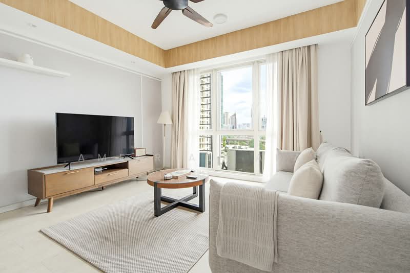 Condominium for Rent at myHabitat - Ameer Ali Abas - Living Room - PropertyGuru.com.my