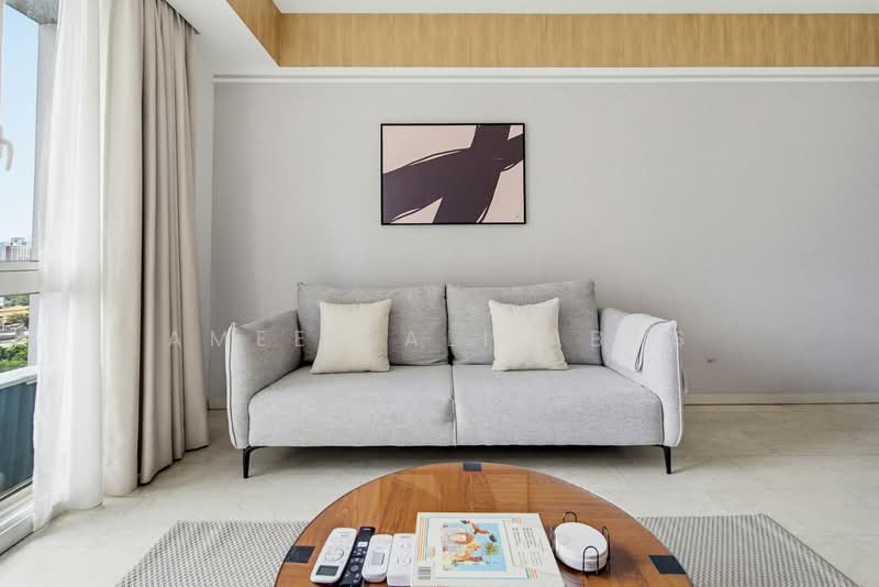 Condominium for Rent at myHabitat - Ameer Ali Abas - Living Room - PropertyGuru.com.my