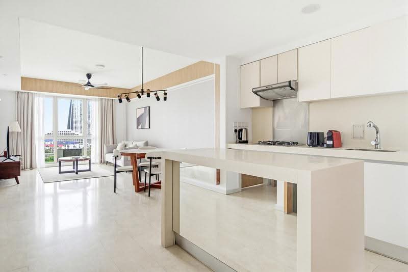 Condominium for Rent at myHabitat - Ameer Ali Abas - Living Room - PropertyGuru.com.my