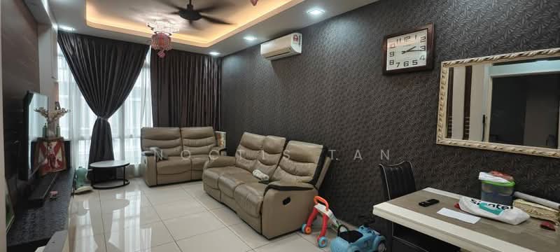 Kondominium untuk Disewa di The Seed Taman Sutera Utama - Noctis Tan - Living Room - PropertyGuru.com.my
