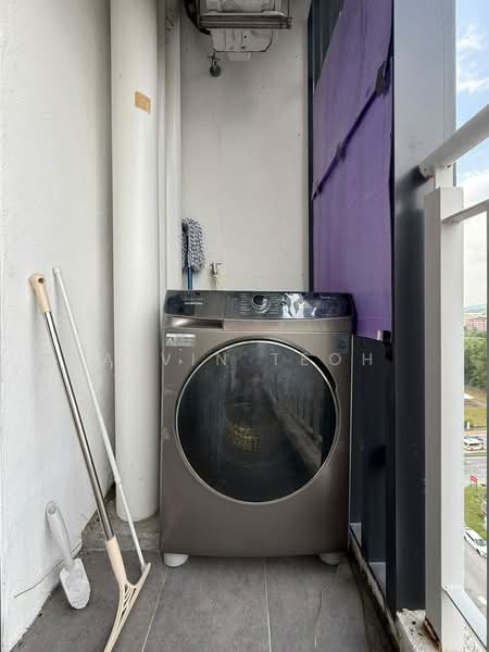 Service Residence for Rent at DK Impian - Alvin Teoh - Balcony - PropertyGuru.com.my