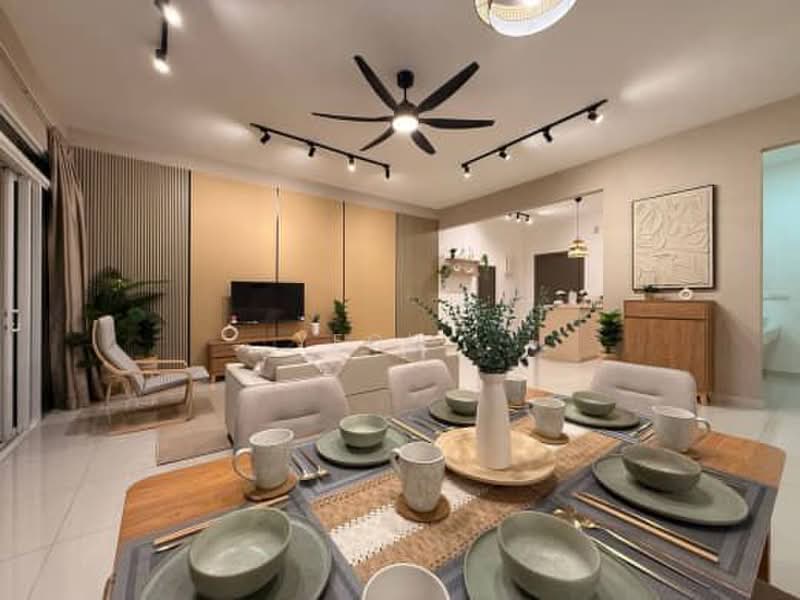 Kondominium untuk Disewa di Ferringhi Residence 2 - Yeoh . - Living Room - PropertyGuru.com.my
