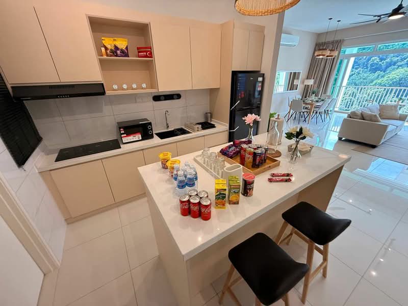 Kondominium untuk Disewa di Ferringhi Residence 2 - Yeoh . - Kitchen - PropertyGuru.com.my