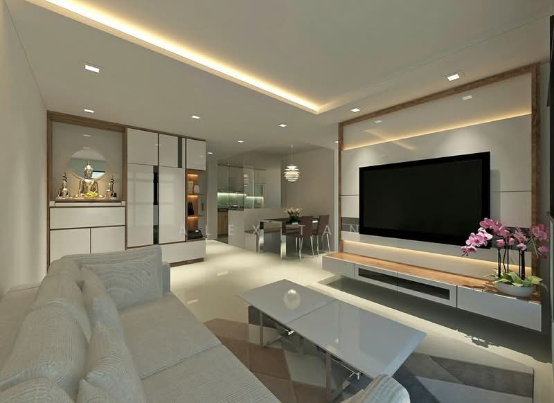 Rumah Banglo untuk Dijual di Bandar Enstek (Negeri Sembilan) - Alex Tan - Living Room - PropertyGuru.com.my