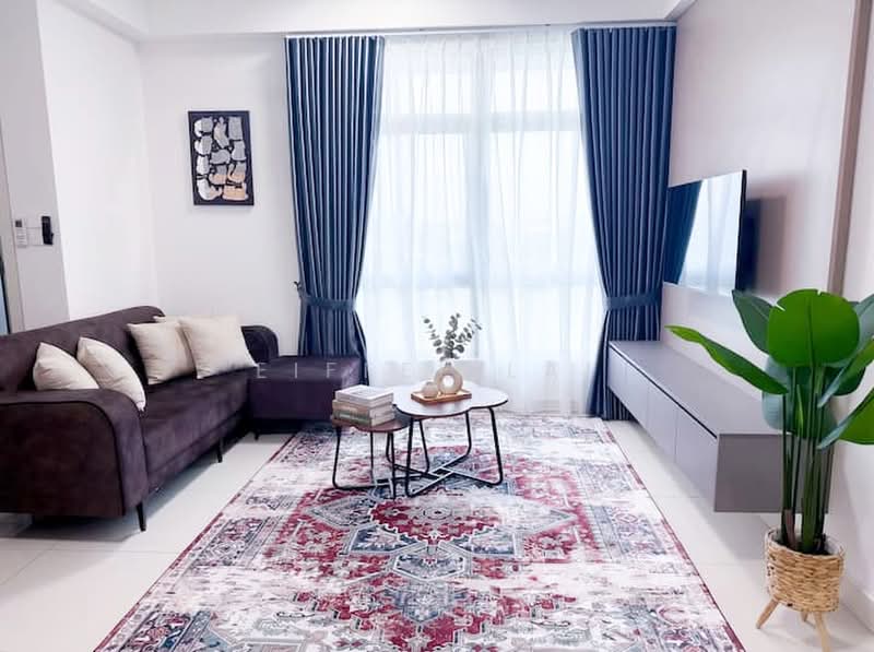 Service Residence for Rent at MIRAI Residences - Eiffel Lai - Living Room - PropertyGuru.com.my