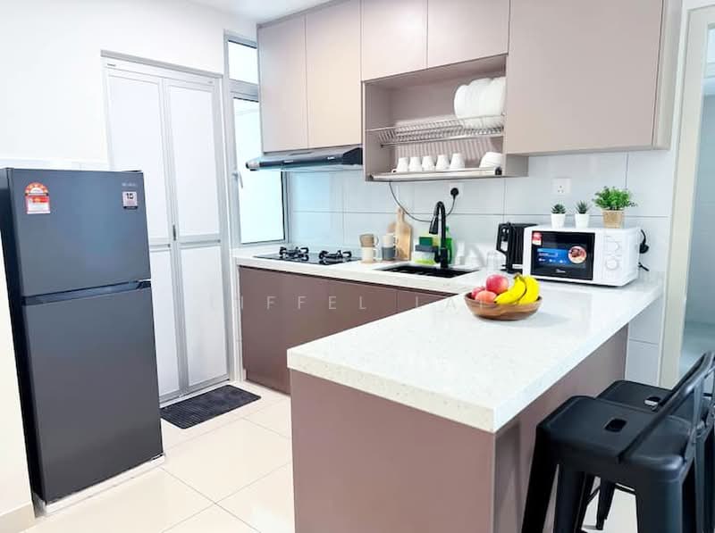 Service Residence for Rent at MIRAI Residences - Eiffel Lai - Kitchen - PropertyGuru.com.my