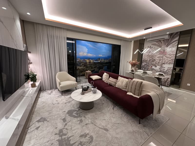 Servis Apartment untuk Dijual di Sunway Serene - Sand Yip - Living Room - PropertyGuru.com.my