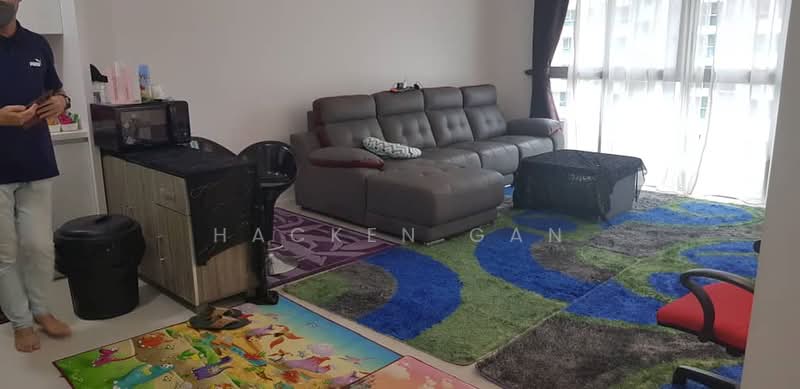 Service Residence for Rent at Cantara Residences - Hacken Gan - Living Room - PropertyGuru.com.my