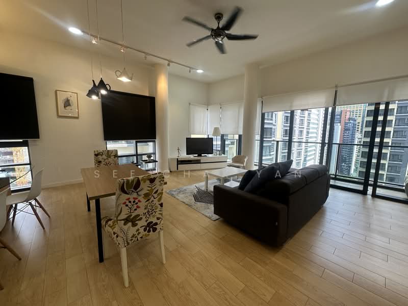 Service Residence for Rent at St Mary Residences - See Chak Yan - Living Room - PropertyGuru.com.my