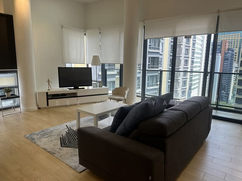 Service Residence for Rent at St Mary Residences - See Chak Yan - Living Room - PropertyGuru.com.my
