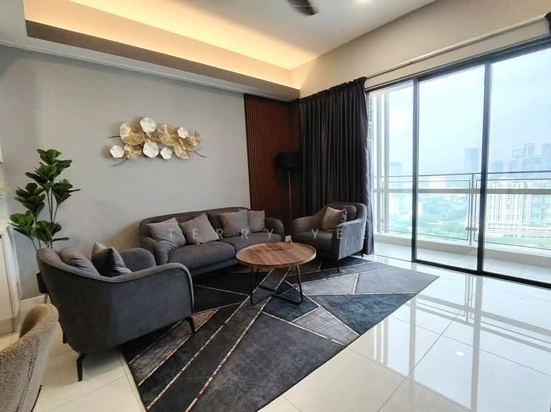 Servis Apartment untuk Disewa di The Sentral Suites - Terry Yee - Living Room - PropertyGuru.com.my
