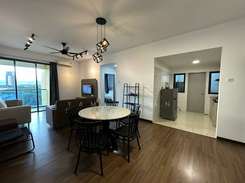 Service Residence for Rent at Silk Sky - Yam Yi Han - Living Room - PropertyGuru.com.my