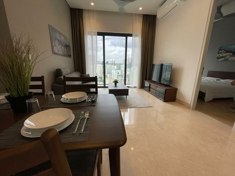 Service Residence for Sale at Lucentia Residences - Mike Leong - Living Room - PropertyGuru.com.my