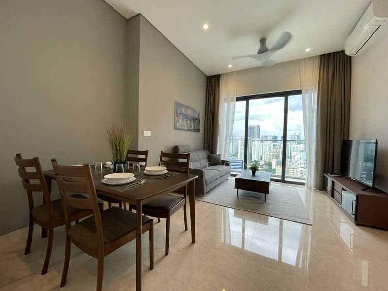 Service Residence for Sale at Lucentia Residences - Mike Leong - Living Room - PropertyGuru.com.my