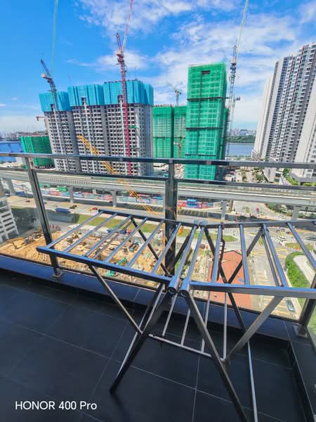 Apartment for Rent at Sky Habitat - Max Kan - Balcony - PropertyGuru.com.my