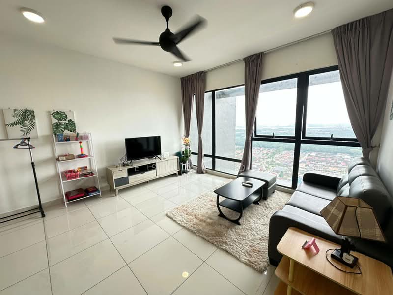 Service Residence for Rent at Southkey Mosaic - Jessy Koh - Living Room - PropertyGuru.com.my