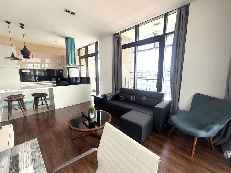 Servis Apartment untuk Disewa di Riverson - TJ Wong - Living Room - PropertyGuru.com.my
