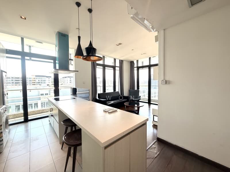 Servis Apartment untuk Disewa di Riverson - TJ Wong - Living Room - PropertyGuru.com.my