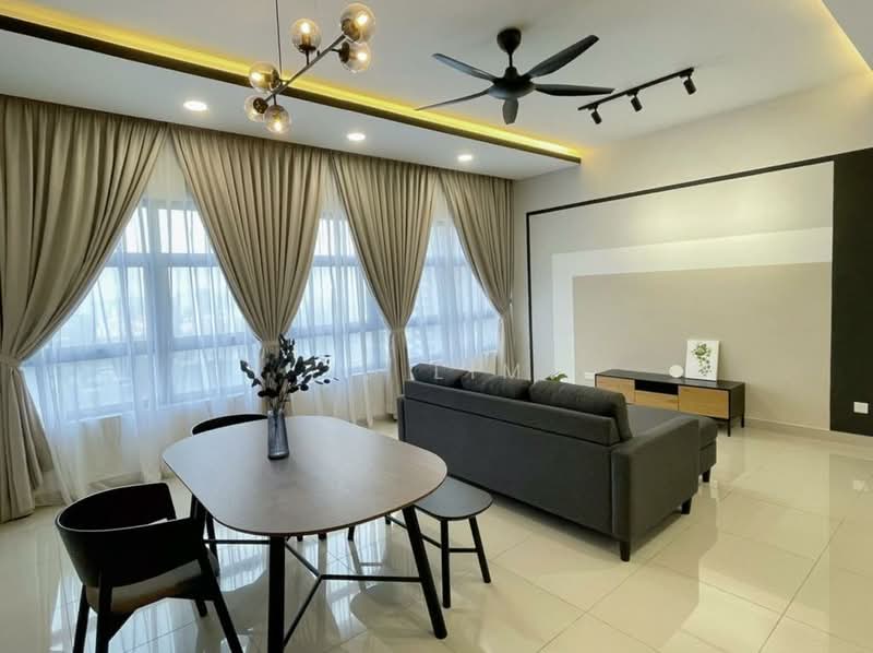 Kondominium untuk Disewa di Lakeville Residence - JJ Lim - Living Room - PropertyGuru.com.my