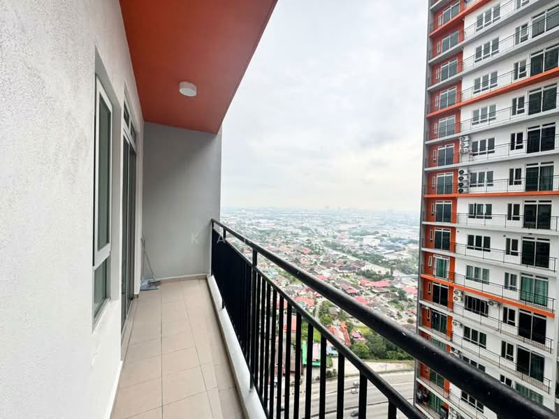 Service Residence for Rent at One 49 Residence - Karl Ho - Balcony - PropertyGuru.com.my