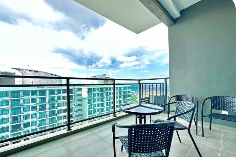Service Residence for Sale at Molek Regency - Ian Chua - Balcony - PropertyGuru.com.my
