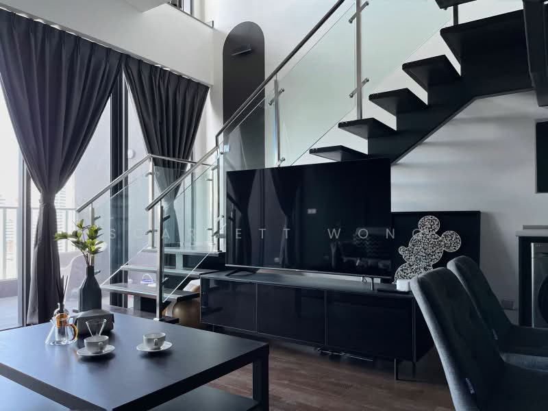 Kondominium untuk Disewa di The Estate - Scarlett Wong - Living Room - PropertyGuru.com.my