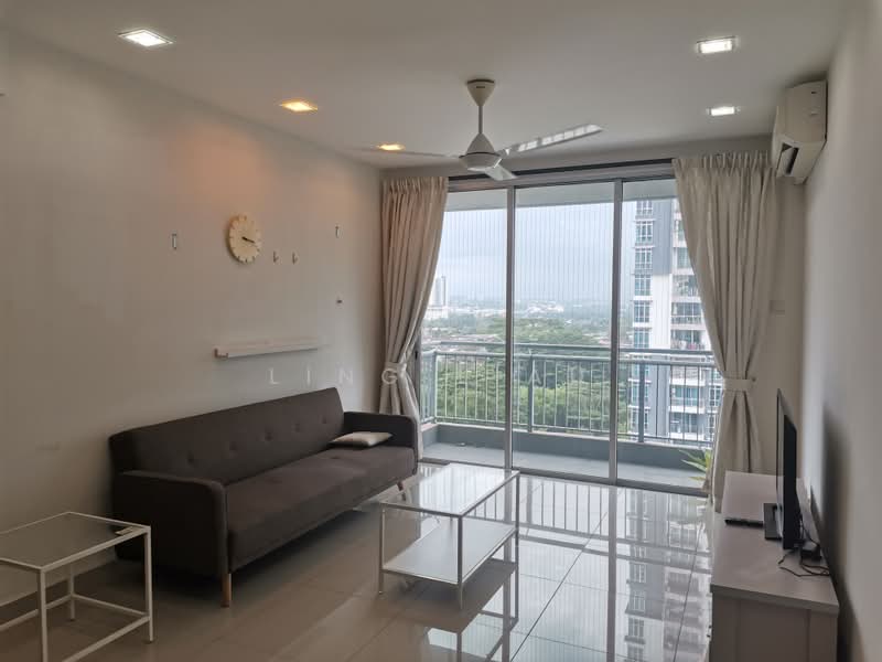 Service Residence for Sale at D'Ambience Residences (Pangsapuri Ikatan Flora) - Ling Liau - Living Room - PropertyGuru.com.my