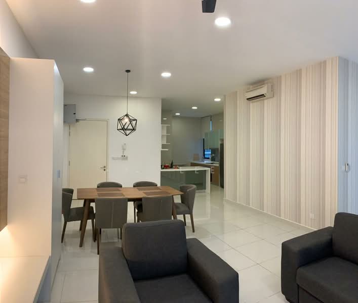 Kondominium untuk Disewa di Mirage Residence - JC Lee - Living Room - PropertyGuru.com.my