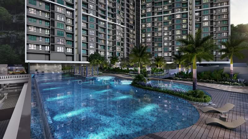 Servis Apartment untuk Dijual di D'Clover Residences - Johnny Pua - Pool - PropertyGuru.com.my