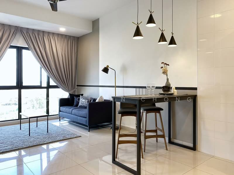 Kondominium untuk Disewa di The Parque Residences - Yap Chean Chong - Living Room - PropertyGuru.com.my