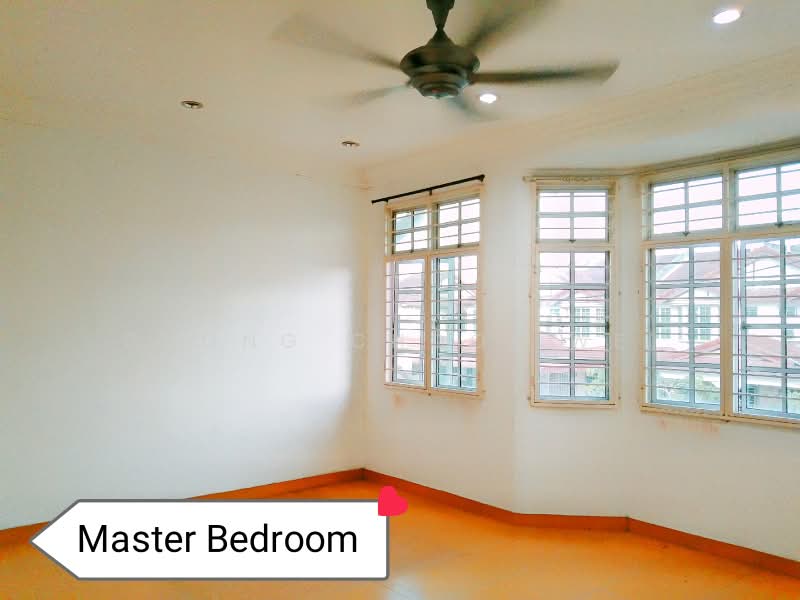 Rumah Teres 2 Tingkat untuk Disewa di Sungai Tiram (Bayan Lepas) - Chong Chooi Wei - Master Bedroom - PropertyGuru.com.my
