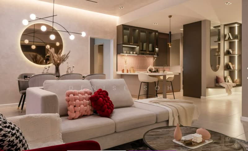 Kondominium untuk Dijual di Forest Hill Residences - Denise Soh - Living Room - PropertyGuru.com.my