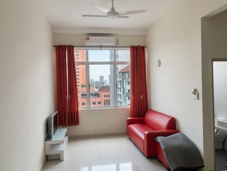 Service Residence for Rent at Vue Residences - Owen Loke - Living Room - PropertyGuru.com.my