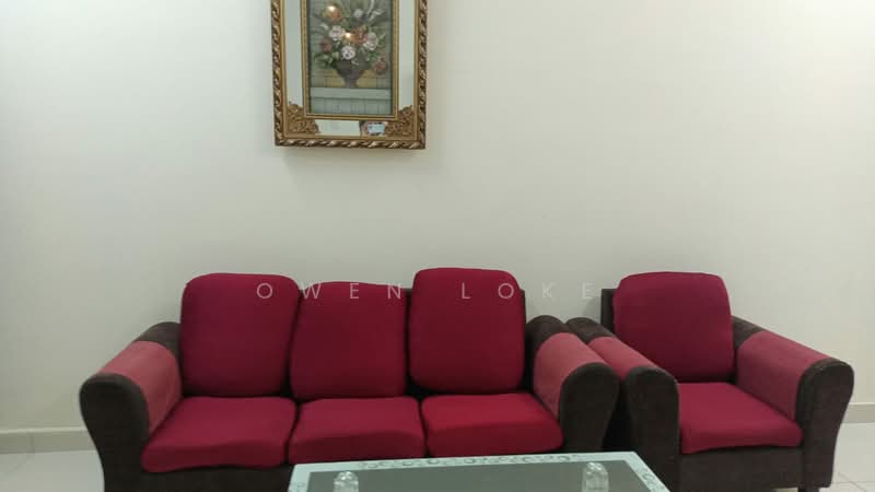 Service Residence for Rent at Vue Residences - Owen Loke - Living Room - PropertyGuru.com.my