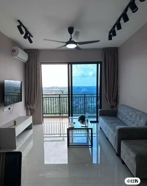 Service Residence for Rent at Country Garden Central Park - Sam Yap - Living Room - PropertyGuru.com.my