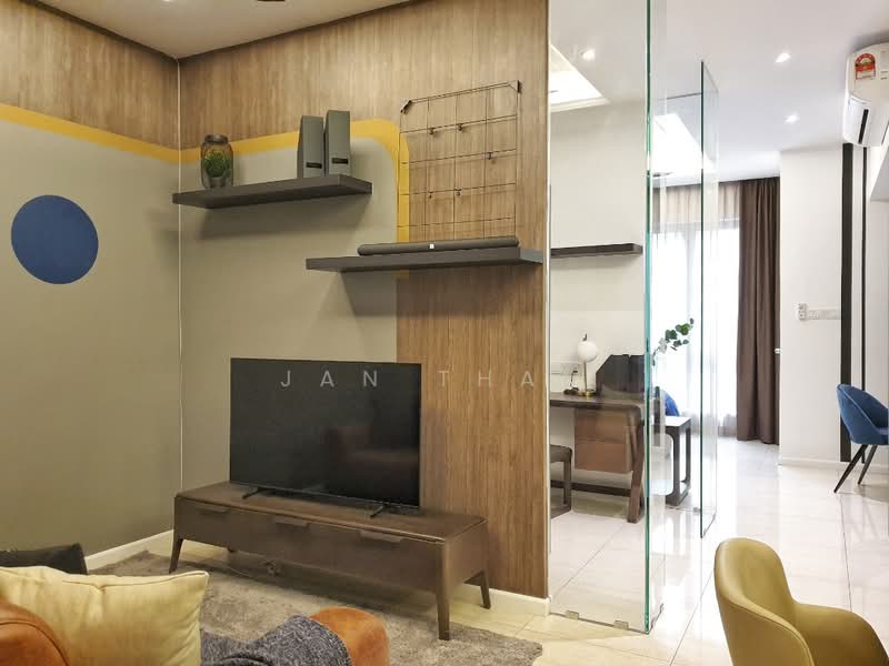 Service Residence for Rent at Dorsett Residences Sri Hartamas - Jan Tham - Living Room - PropertyGuru.com.my